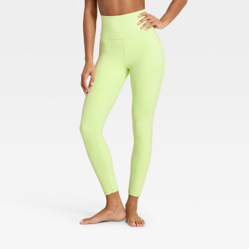 Women's Everyday Soft Ultra High-Rise 7/8 Leggings - All In Motion Light Green M